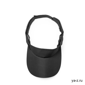 Козырек из мягкой микрофибры WIZER, Черный