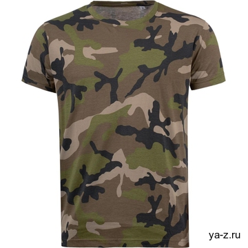 Футболка мужская Camo Men 150 камуфляж, размер L