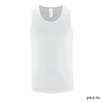 Майка мужская Sporty TT Men белая, размер 3XL