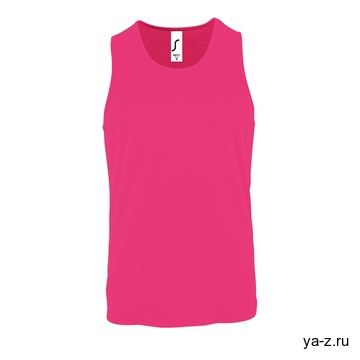 Майка мужская Sporty TT Men розовый неон, размер L