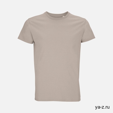 Футболка мужская Pioneer Men, серо-бежевая, размер 3XL