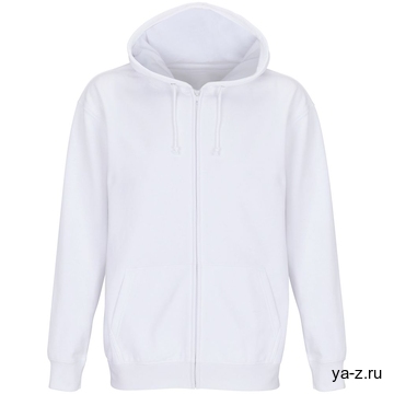 Толстовка унисекс Carter, белая, размер 3XL