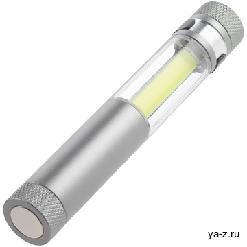 Фонарик-факел LightStream, малый, серый