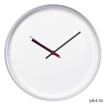 Часы настенные ChronoTop, серебристые