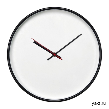 Часы настенные ChronoTop, черные