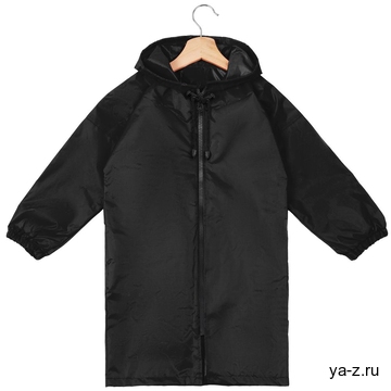Дождевик детский Rainman Kids черный, 7-9 лет
