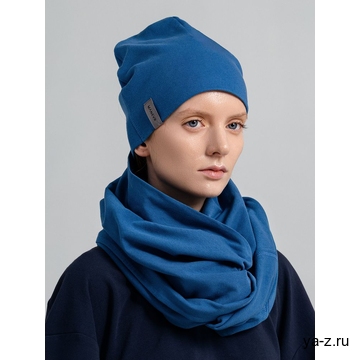 Шапка Minima, синяя, размер 54
