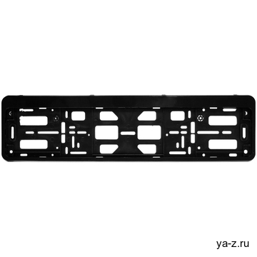 Рамка-книжка для номера Plate Mate, черная