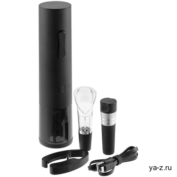Винный набор сo штопором HuoHou Electric Wine Bottle Opener, черный