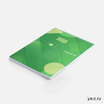 Блокнот на заказ Sketch Print M, в клетку