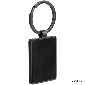 Брелок Gun Metal Rectangle, графитовый