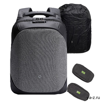 Рюкзак ClickPack Pro, черный с серым