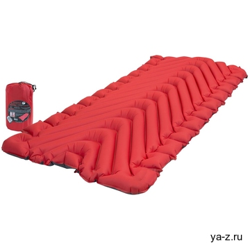 Надувной коврик Insulated Static V Luxe, красный