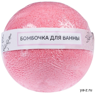 Бомбочка для ванны Feeria, розовая орхидея