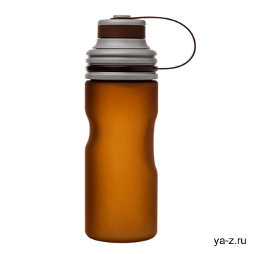 Бутылка для воды Fresh, коричневая