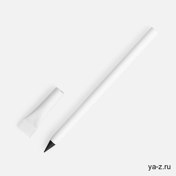 Вечный карандаш Carton Inkless, белый