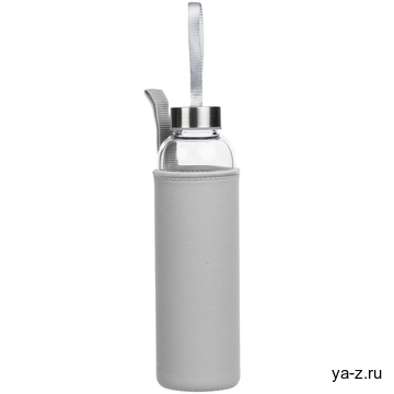 Бутылка для воды Sleeve Ace, серая