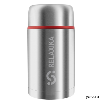 Термос для еды Relaxika 1000, стальной