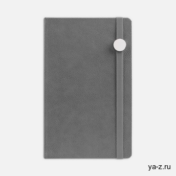 Ежедневник Nova Round, недатированный, серый