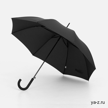 Зонт-трость Wind, черный