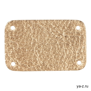 Лейбл Corolla Metal, S, золотой