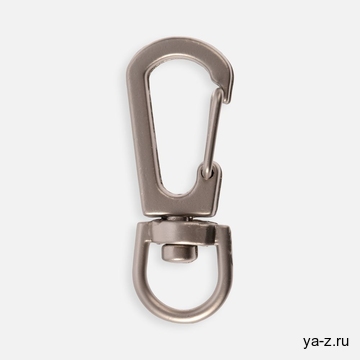 Застежка-карабин Snap Hook, S, серебристая