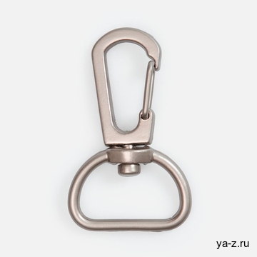 Застежка-карабин Snap Hook, M, серебристая