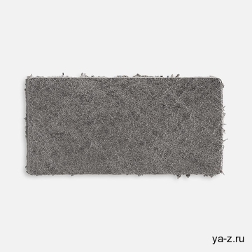 Лейбл кожаный Pasek, XS, серый