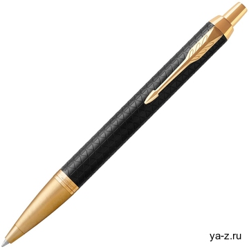 Ручка шариковая Parker IM Premium Black/Gold GT