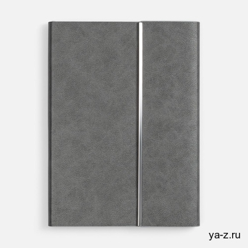 Ежедневник Petrus Flap, недатированный, серый