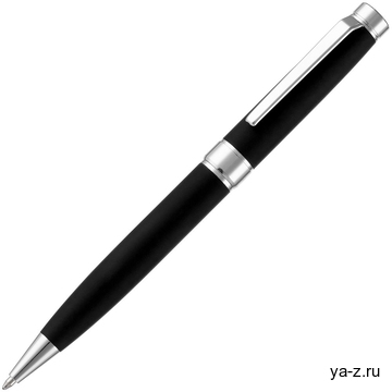 Ручка шариковая Broad Ring Soft Touch, черная