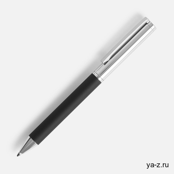 Ручка шариковая Eyeshot Soft Touch, черная