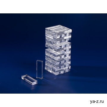 Игра Acrylic Tower, прозрачная