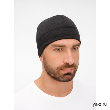 Шапка спортивная GoHead, черная
