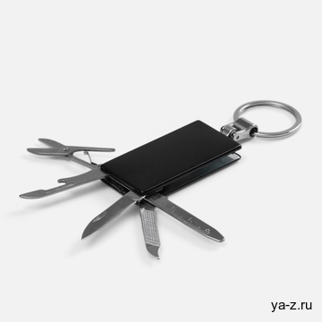 Брелок-мультитул Toolful, черный