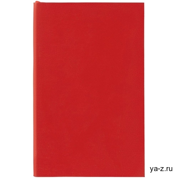 Ежедневник Flat Mini, недатированный, красный