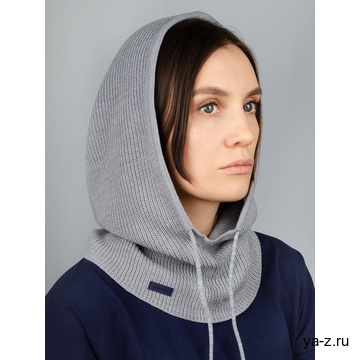 Капор-капюшон Zaliv, серый