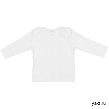 Футболка с длинным рукавом Baby Prime, детская, молочная, 80 см