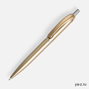Ручка шариковая Bright Spark, золотистая