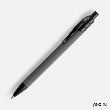 Ручка шариковая Undertone Black Soft Touch, серая