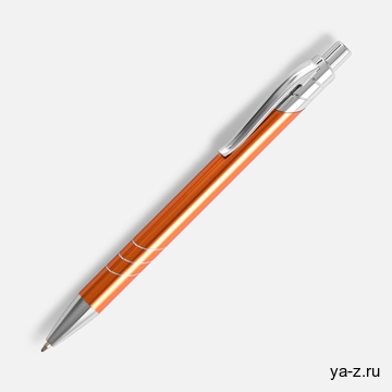 Ручка шариковая Undertone Metallic, оранжевая