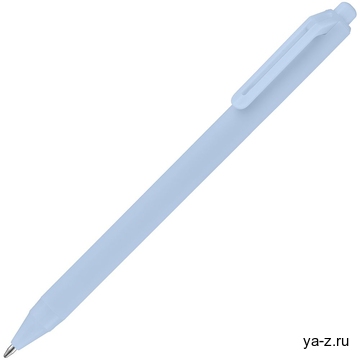 Ручка шариковая Cursive Soft Touch, голубая