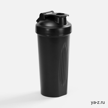 Спортивный шейкер Shake It Easy, черный