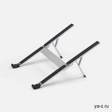 Подставка для ноутбука и планшета Scaffold Compact, серебристый металлик