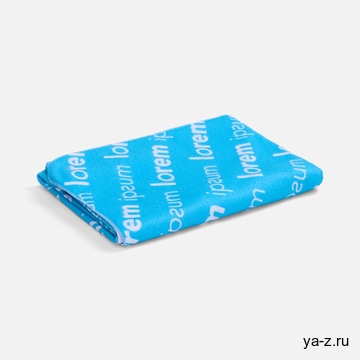 Флисовый плед Feltro Color Plus с печатью на заказ, S