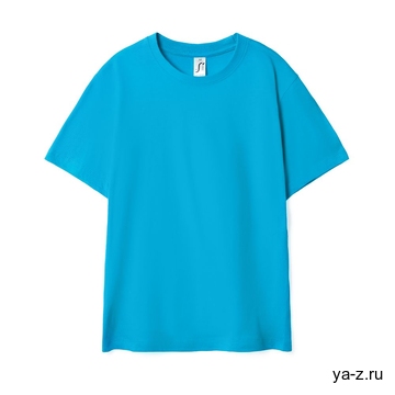 Футболка детская Regent Kids 150 бирюзовая, на рост 96-104 см (4 года)