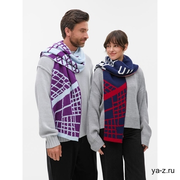 Шарф Joyful Grand Max на заказ, XL, акрил