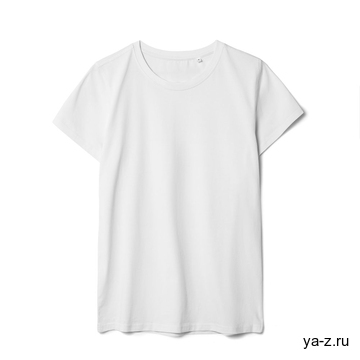 Футболка женская T-bolka Stretch Lady, белая, размер S