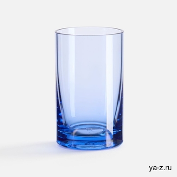 Стопка небьющаяся Sate Shot, прозрачная, голубая