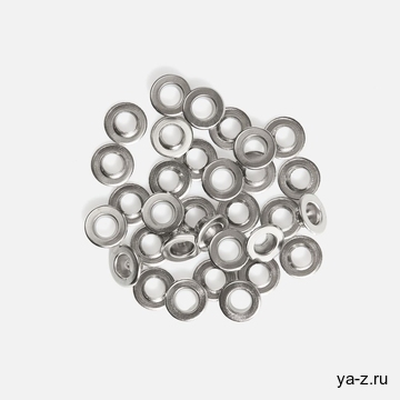 Люверс Ose, S, серебристый (хром)